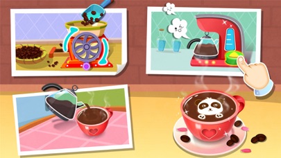 パンダのカフェレストラン-BabyBus screenshot1