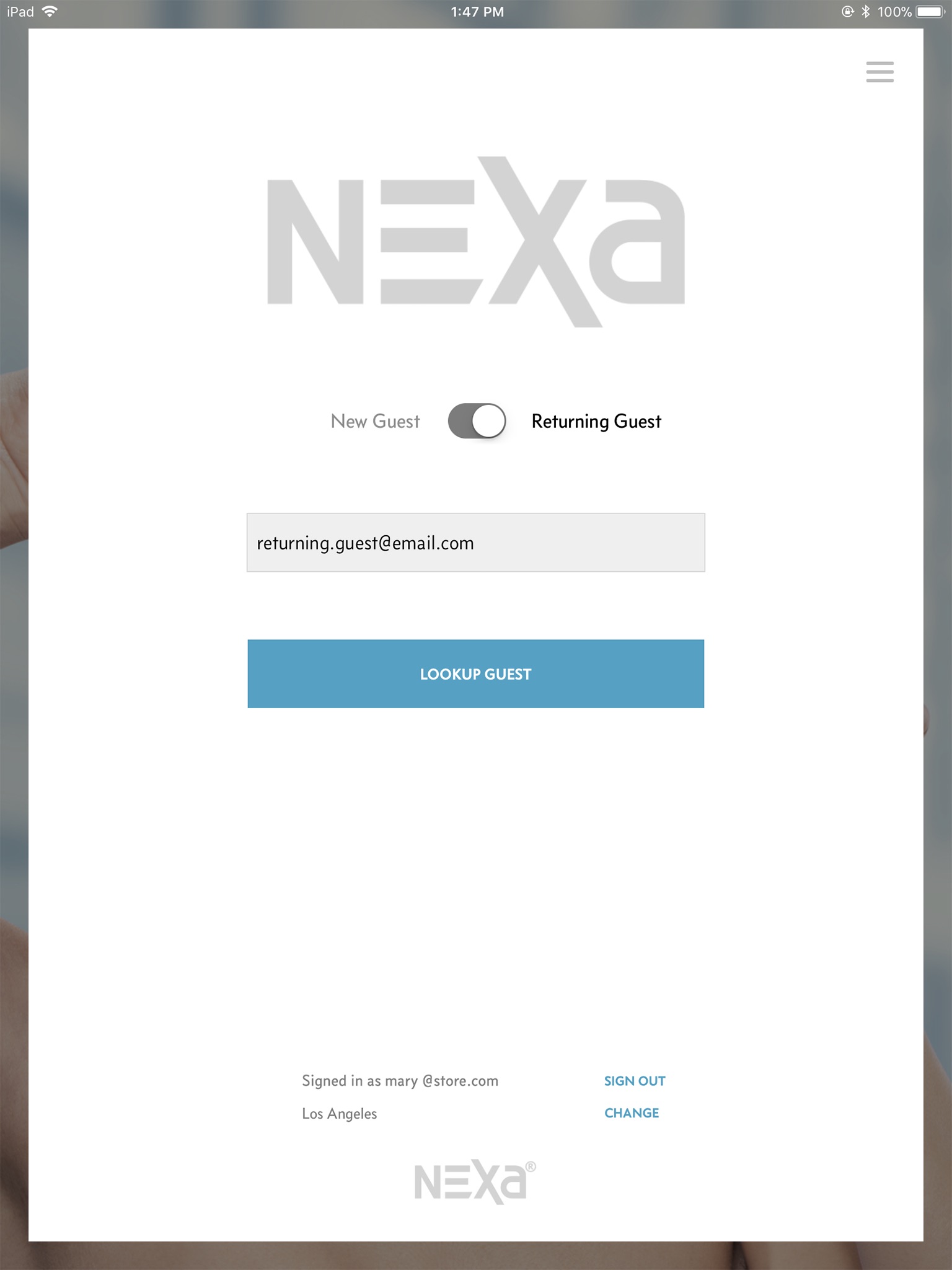 NEXA® screenshot 2