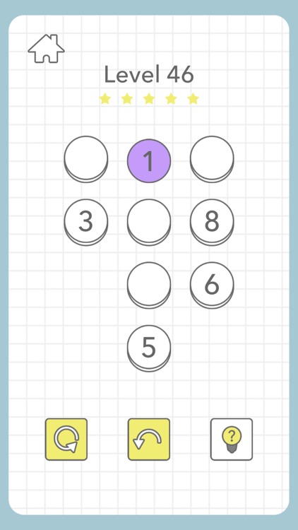 1234 Number logic puzzle game