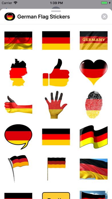 German Flag Stickers screenshot 2