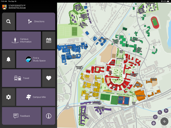 university of birmingham campus map Uob Campus Map App Price Drops