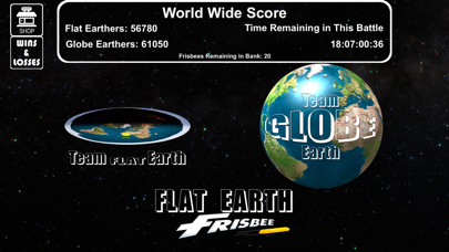 How to cancel & delete Flat Earth Frisbee from iphone & ipad 2