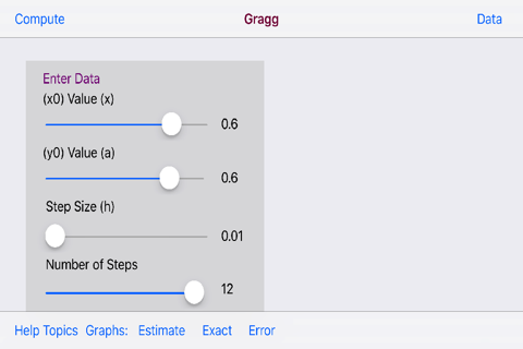 Gragg-Bulirsch-Stoer Method screenshot 2