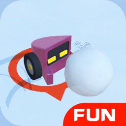 Snowmobile Battle-fun snowball