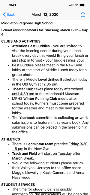 MRHS Daily Announcements(圖2)-速報App