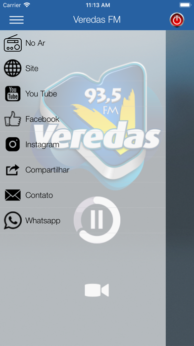 Veredas FM - Parauna-GO screenshot 3