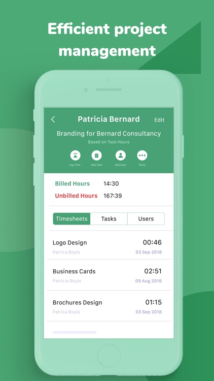 Invoice & Time Tracking - Zoho screenshot-4