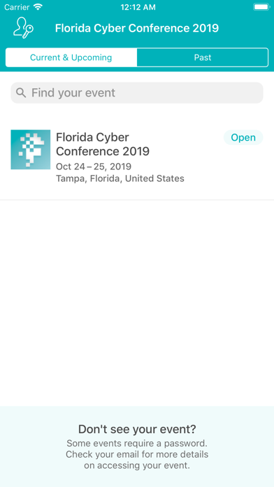 Florida Cyber Conference 2019 screenshot 2