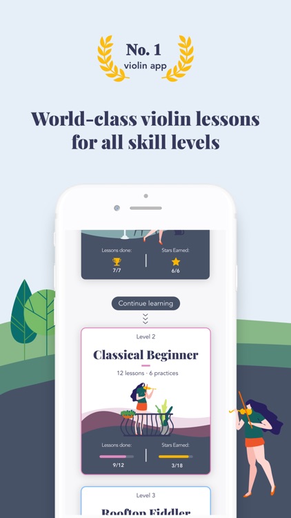 Trala: Learn Violin screenshot-0