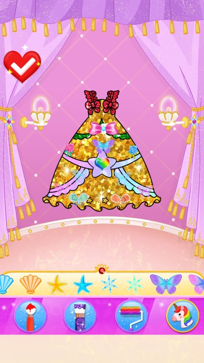 Princess Makeup Dress Design
