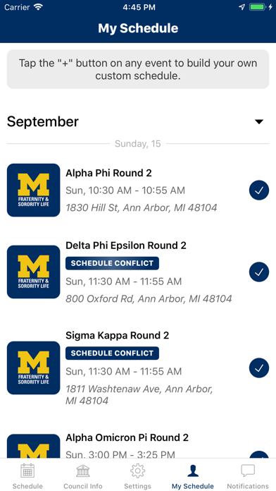 How to cancel & delete U-M Fraternity & Sorority Life from iphone & ipad 1