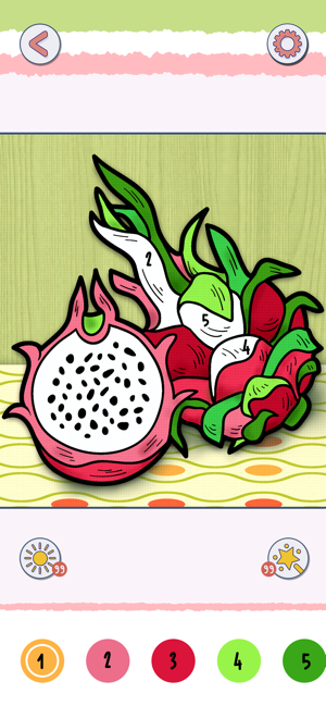 Coloring Book: Fruit Game(圖5)-速報App
