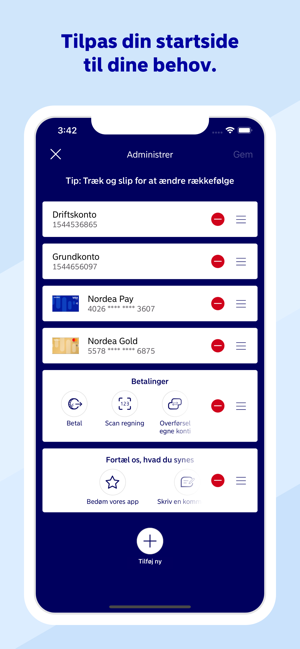 Nordea Mobile Danmark En App Store