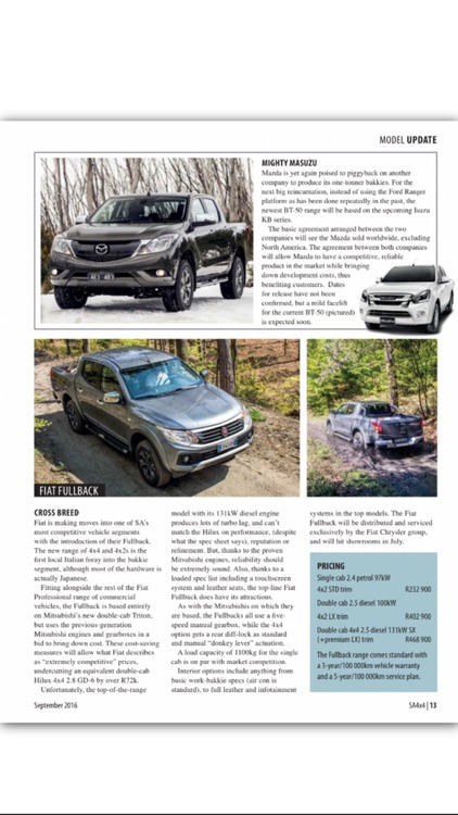 SA4X4 Magazine screenshot-4