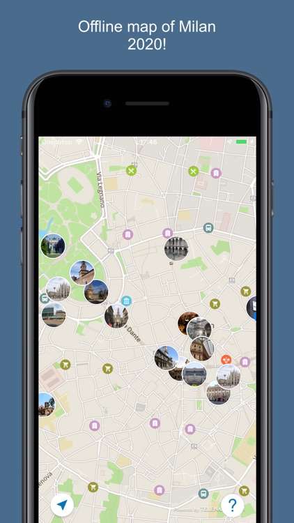 Milan 2020 — offline map