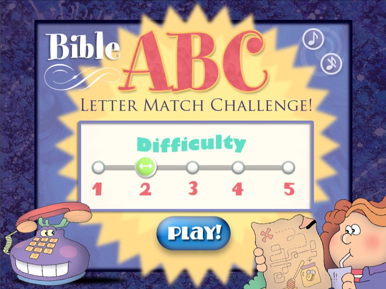 Bible Letter Match ABC