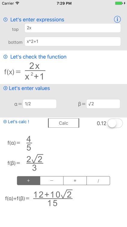 functionCalculator