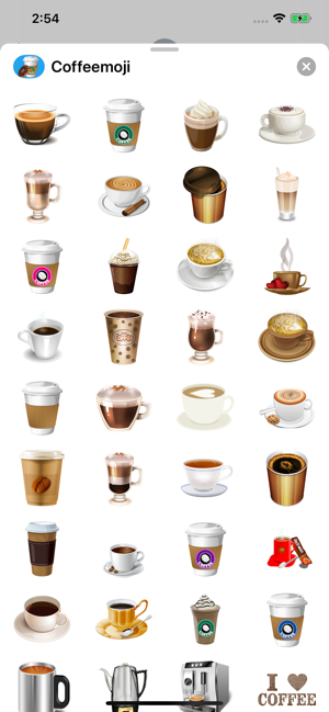 Coffeemoji Stickers