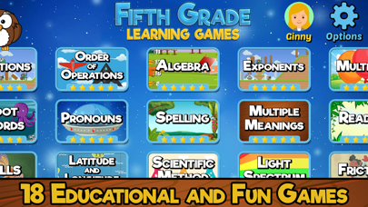 How to cancel & delete Fifth Grade Learning Games from iphone & ipad 1