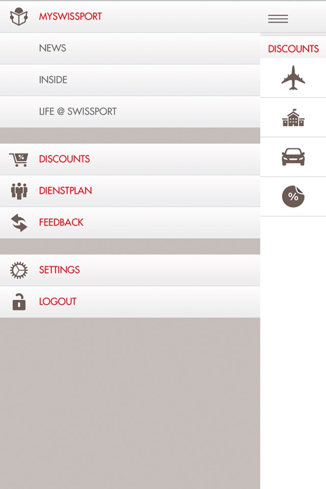 Swissport screenshot 2