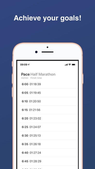 Paces: Running pace calculator screenshot 3