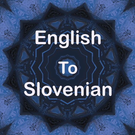 English To Slovenian