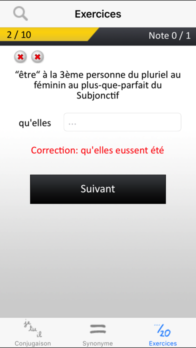 La conjugaison française L'OBS screenshot 4