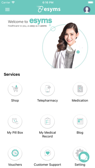 Esyms Online Pharmacy screenshot 3