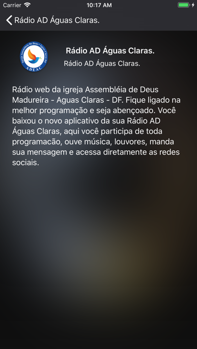Rádio AD Águas Claras screenshot 3