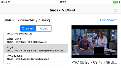 How to cancel & delete finessTV Client from iphone & ipad 1