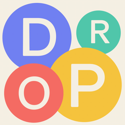 Letter Drop Word Puzzle Game