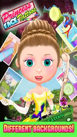 Game screenshot Princess Face Paint & Tattoos hack