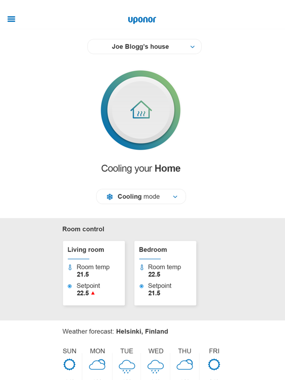 Uponor Smatrix Pulse screenshot 2