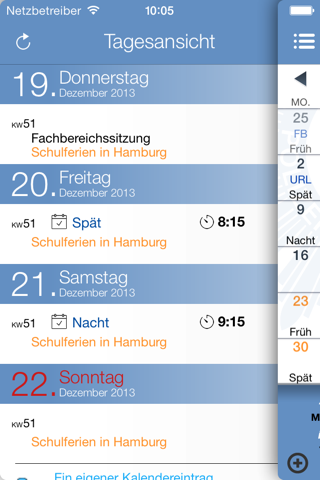 SchichtPro+ screenshot 3