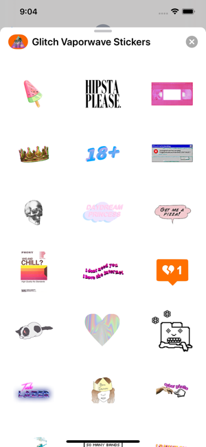 Glitch Vaporwave Stickers(圖3)-速報App