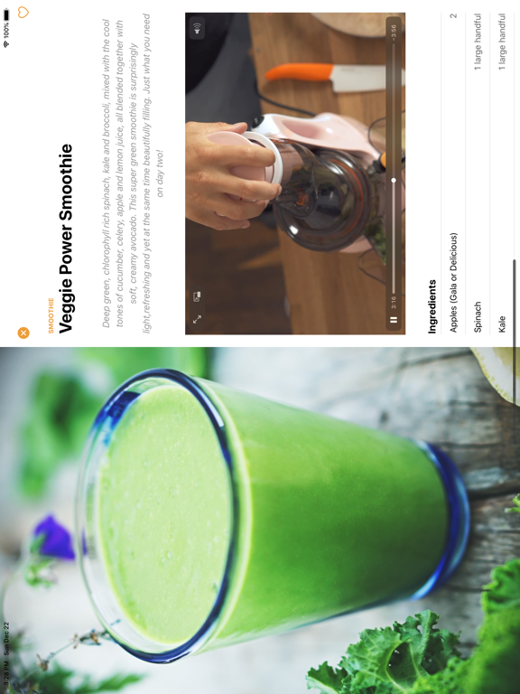 Jason Vale’s 5-Day Juice Diet iPad captures décran