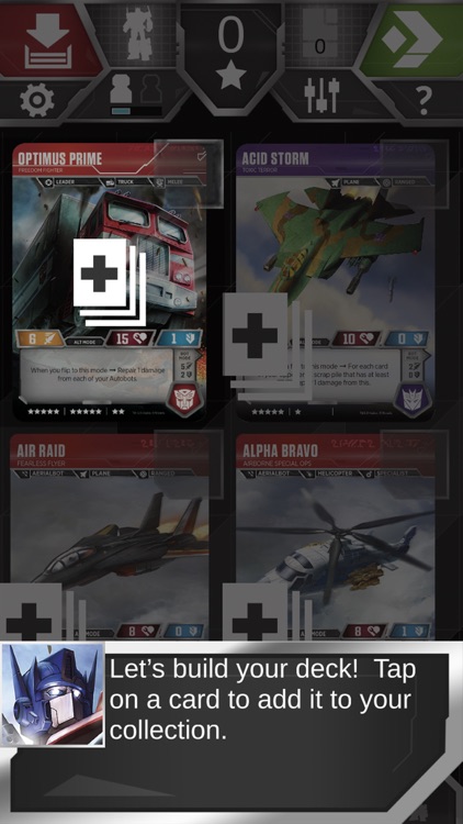 Transformers TCG Companion App