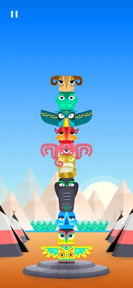 Game screenshot Pile-up - Tribal Totem mod apk