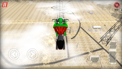 Super Hero Bike Mega Ramp screenshot 4