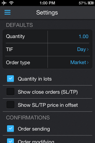 InterTrader Black screenshot 3