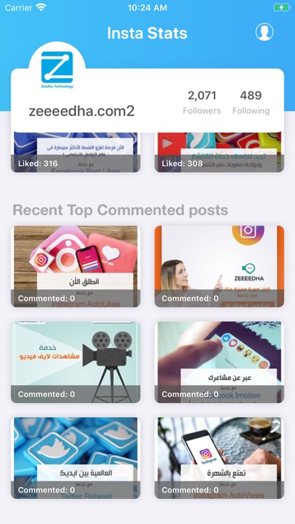 Insta Stats by zeeeedha