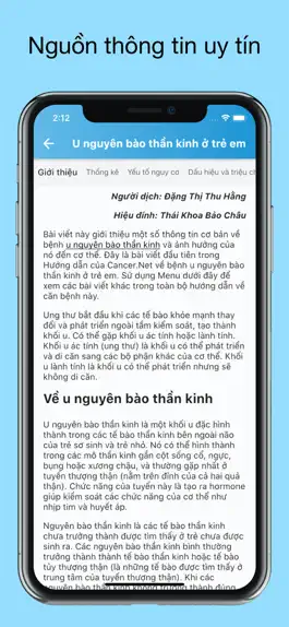 Game screenshot Ung thư trẻ em - Sapiai App hack