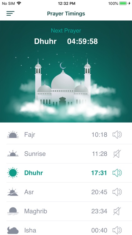 Ramadan 2019 - Prayer Times