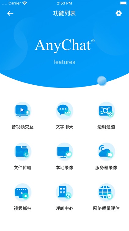 AnyChatFeatures