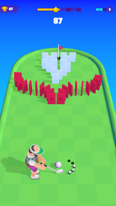 Domino Golf screenshot 3