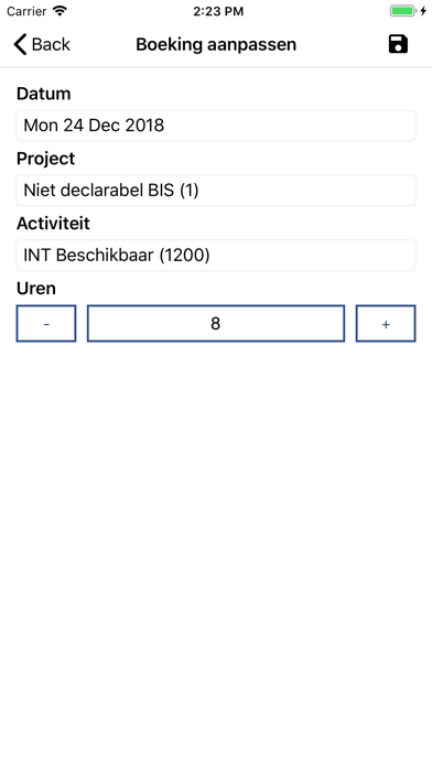 How to cancel & delete Valid Uren from iphone & ipad 2