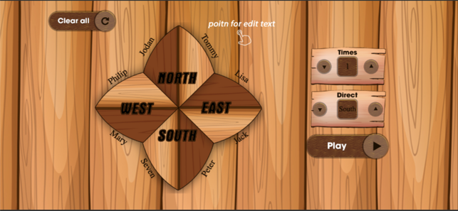 Role selector