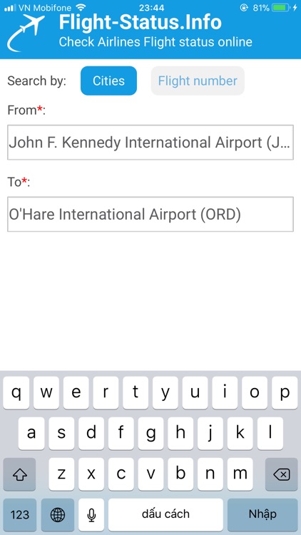 Flights Status