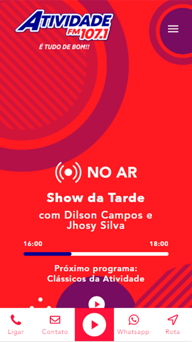 Screenshot #1 pour Radio Atividade FM