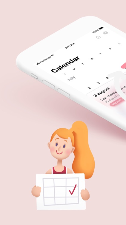 Clover Period Tracker Calendar